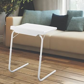 Tavolino Regolabile Per Divano - Table Express Con Supporto Tablet, 18 Posizioni - Foto 13