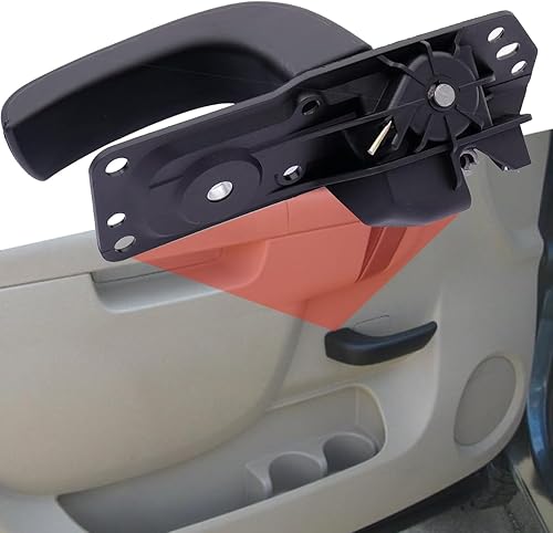 Miniatura 3 de Lcyolada Kit de manija de puerta interior delantera izquierda lado del conductor para Chevy Silverado Avalanche Suburban Tahoe GMC Sierra Cadillac
