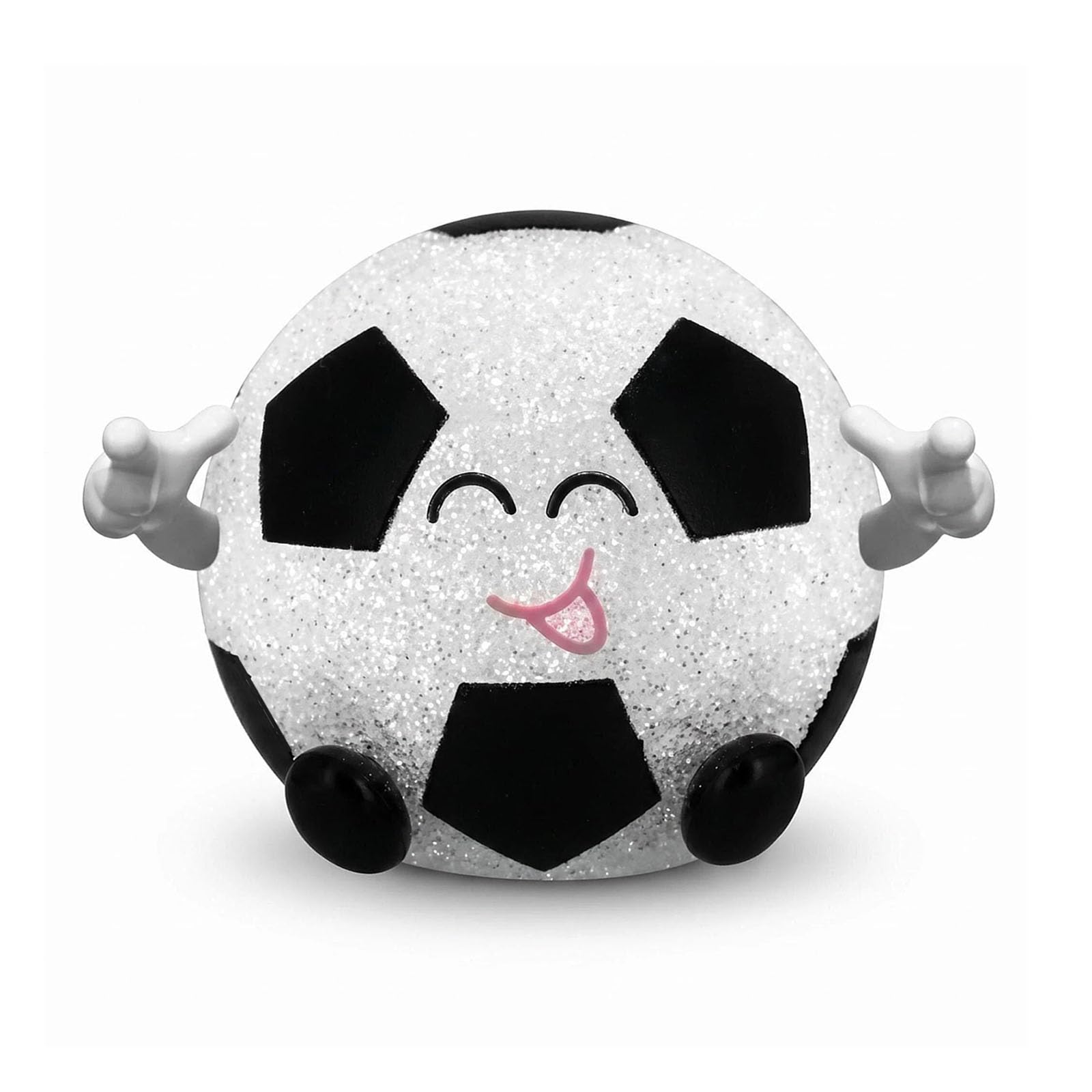 SINJAETRQ Football Night Light, Portable Soft Football Lamp with Smile Face, Battery Powered Nightlight for Bedroom Living Room Decor, Cute Lamp Gift for Football Fans
