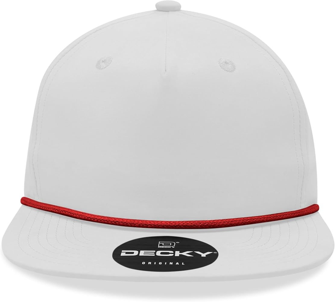 Amazon.com: 5 Panel High Profile Relaxed Cotton Blend Rope Hat