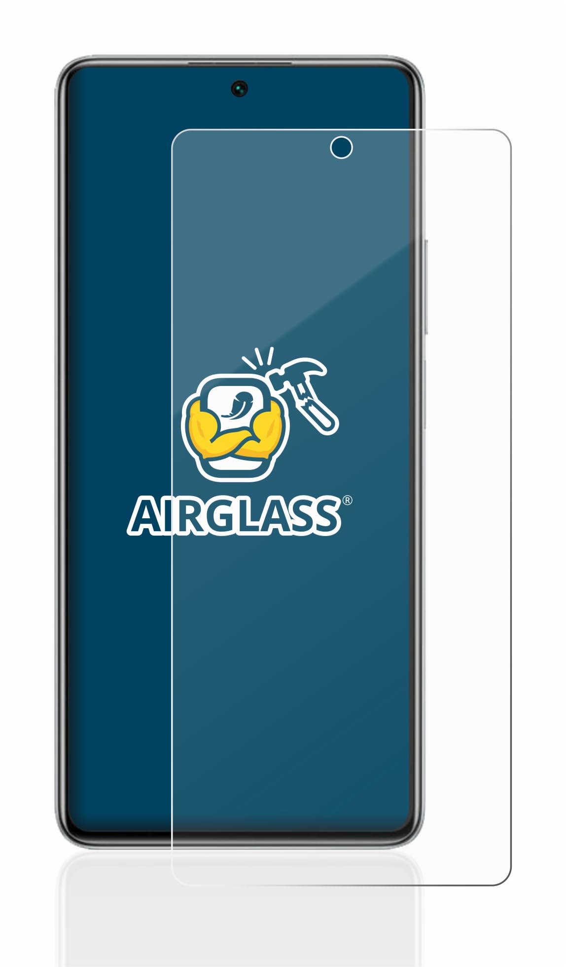Brotect AirGlass Pellicola In Vetro Ibrido Per Xiaomi 11T Pro - Durezza 9H, Anti-impronta, Made In Germany