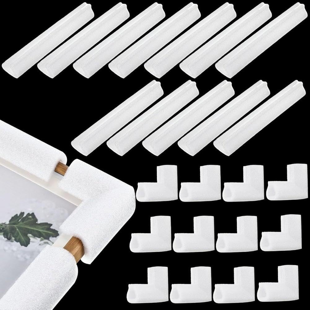 32 protectores de esquina de espuma para marcos de absorción de impactos (A