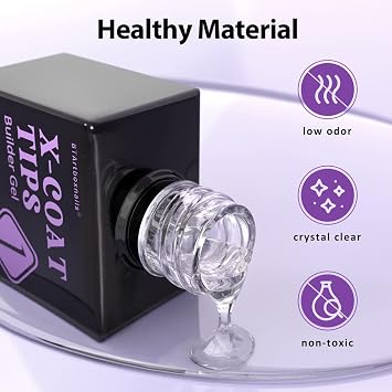 Builder Gel&Top Coat& Gel Nail Glue Set