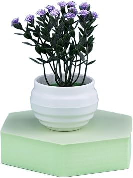 Artificial Flowers Bonsai Small Simulated Pot Flowers Fake Plants Office Table Potted Ornaments Home Garden Decor Simulated Pine Color E5