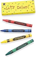 CrayonKing 200 Bulk Crayons (50 Sets of 4-Packs) - Non-Toxic Boxed for Parties, Classrooms, Restaurants, Kids Gifts