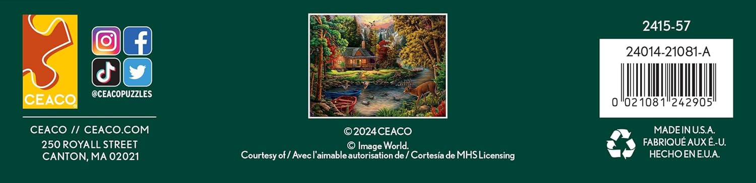 Ceaco - Enchanted Forest Lake - 500 Piece Jigsaw Puzzle