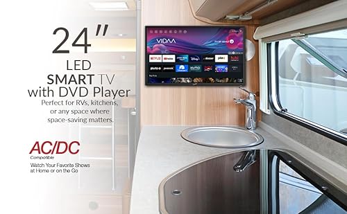Supersonic SC-2426SDVD 24-Inch Led Smart Hdtv W/Dvd Player thumb #1