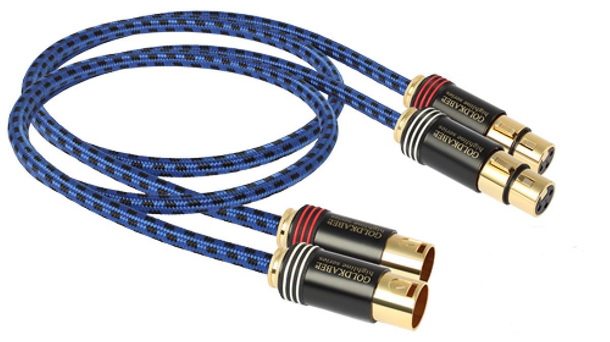 Cavo XLR Stereo MKIII GOLDKABEL Highline 1.5 metri - COPPIA
