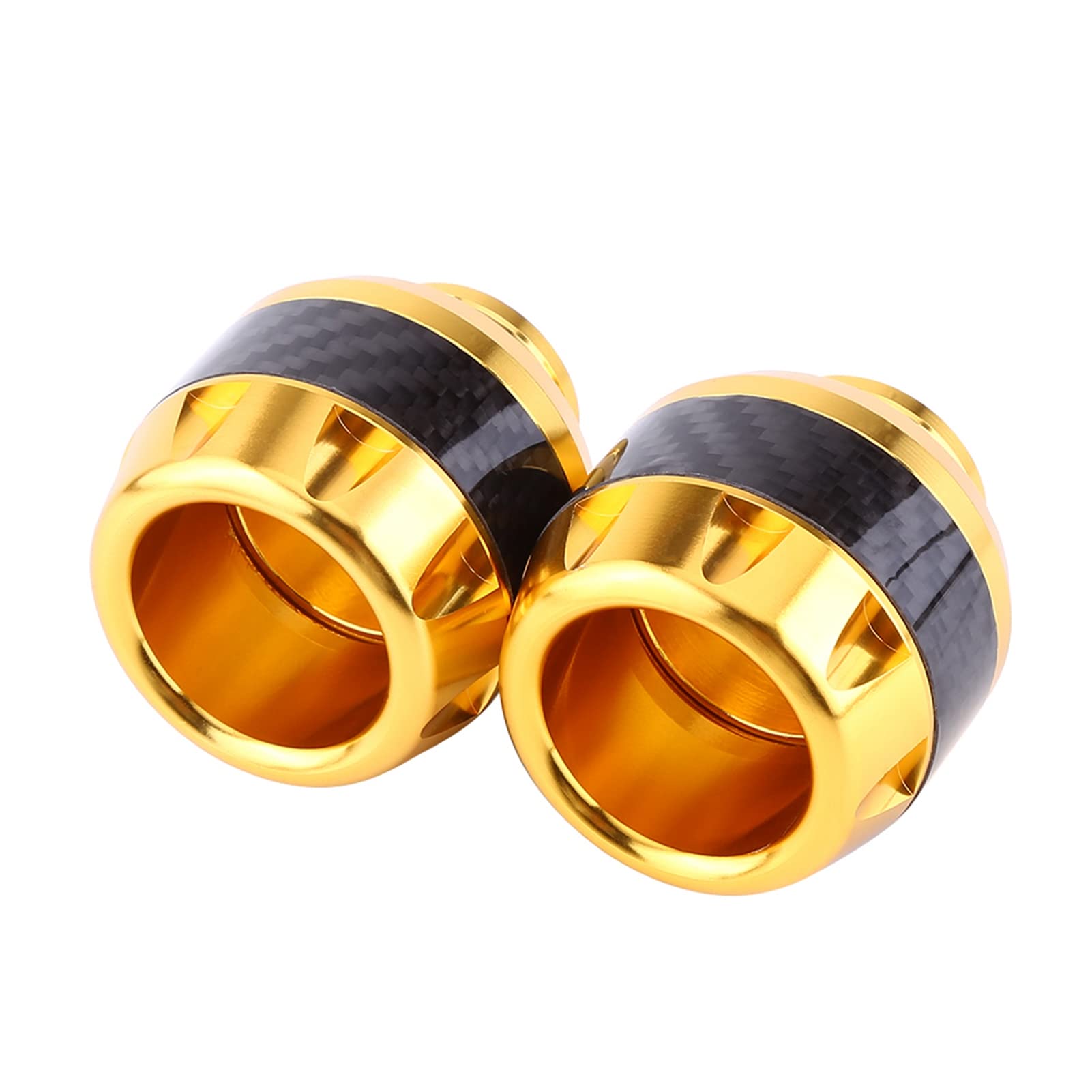 Front Fork Frame Sliders Protective Cushions for Minimizing Damage to Motorcycles (Gold)