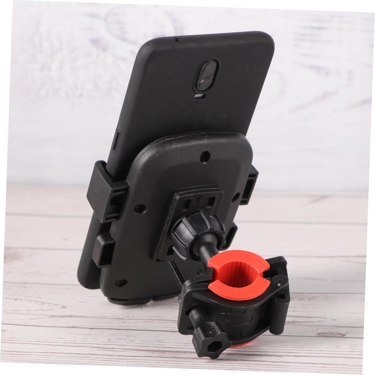BESPORTBLE Anti-Shake Phone Holder for Motorcycle and Bicycle Sturdy Handlebar Navigation Bracket Mobile Phone Mount Automatic Lock for Riding and Navigation Random Color