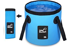 Esthesia's 5-Gallon Collapsible Bucket: Versatile and Portable