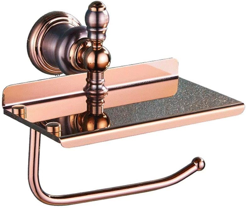 Toilet Paper Holder-Bathroom Paper Holder with and Hook,Vintage Decor Towel Holder