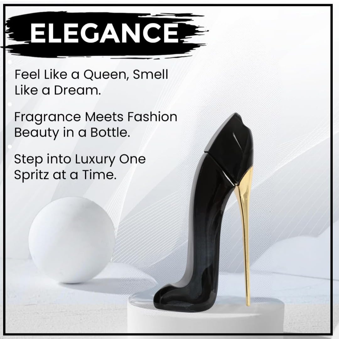 Fantasy Girl Mini High Heel Perfume Gift Set for Women (1oz/30ml x 5pcs) Pink Rose, Ambition, Desire, Perfect & Love, (Pack of 5)- Eau De Parfum - Image 3