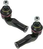 Vista 158 de TRQ Juego de barras de acoplamiento delanteras y exteriores de 2 piezas compatibles con Chevrolet Cruze Volt 2016-2019