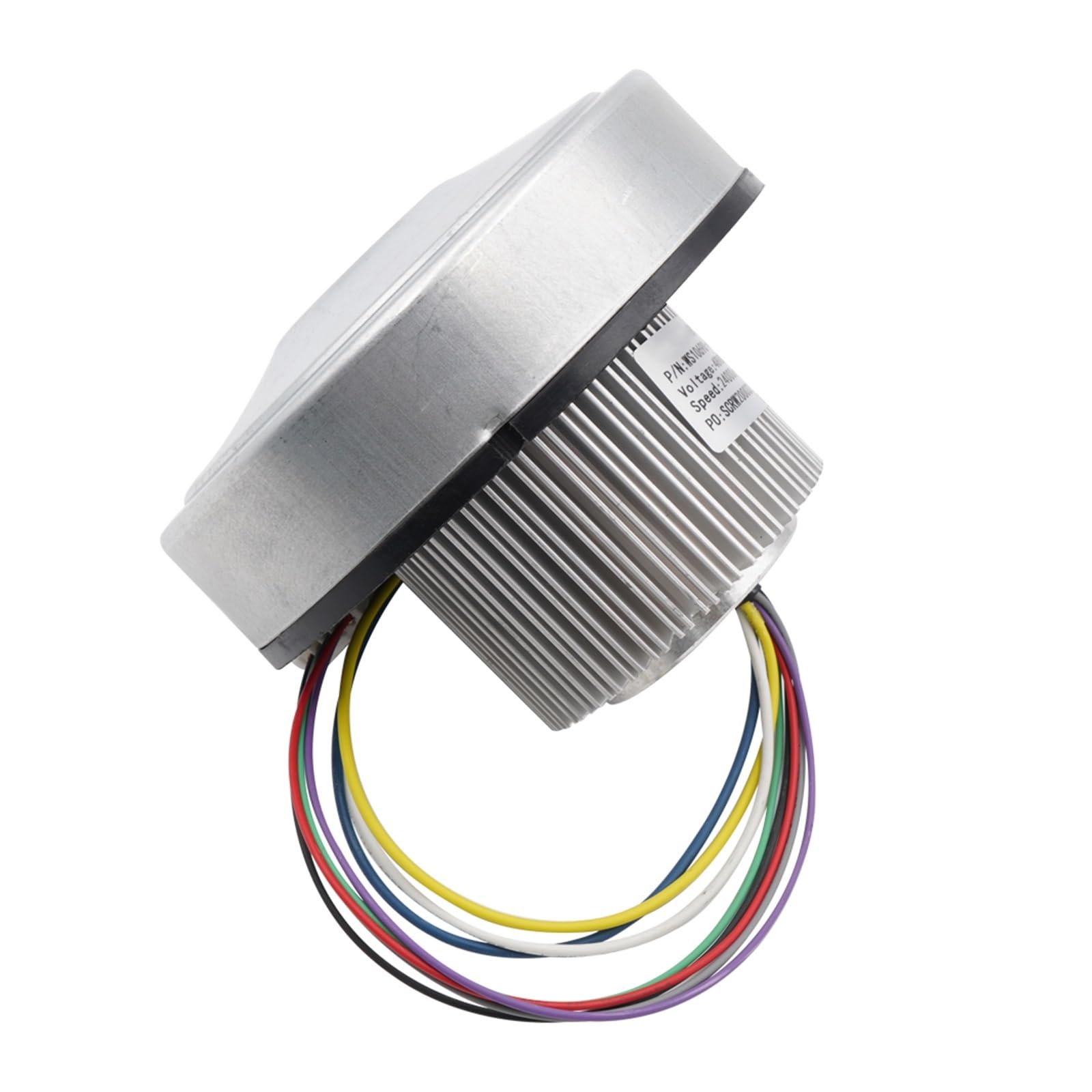 Ventilador, 10690 DC 24V/48V Ventilador centrífugo sin escobillas de CC de alta potencia for la eliminación de polvo del equipo de pulverización de aspiradoras de vehículos.(24V Blower and Drive)
