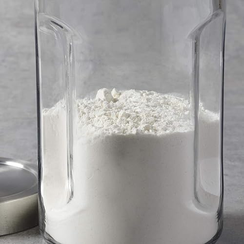 Miniatura 6 de Anchor Hocking Juego de 3 tarros de agarre con tapa SecureLock de acero inoxidable, perfecto para organización de despensa