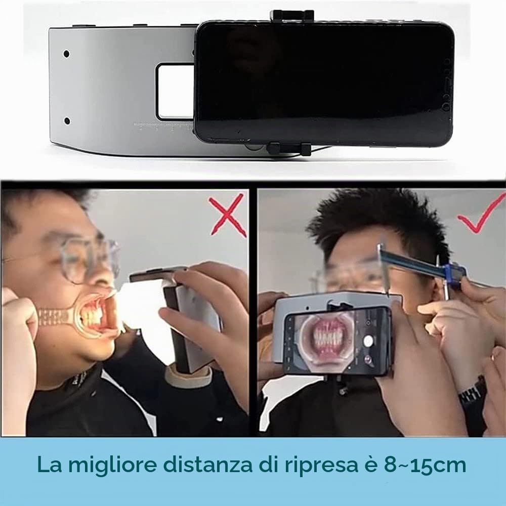 Luce Per Fotografia Odontoiatrica Flash, Lampada Di Riempimento Orale LED | Odontoiatria Foto Video Attrezzatura Per Ortodonzia Per Illuminazione Trattamento Dentista
