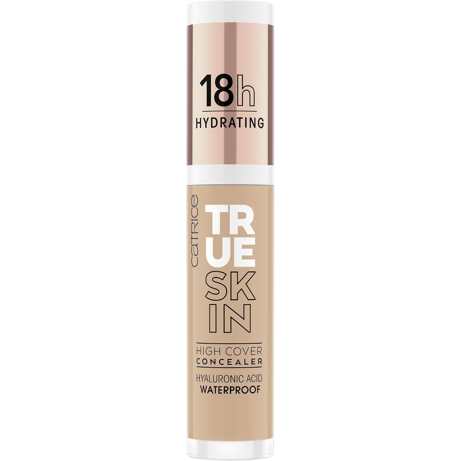 Catrice | True Skin High Cover Concealer (046 | Warm Toffee) | Waterproof & Lightweight for Soft Matte Look | With Hyaluronic Acid & Lasts Up to 18 Hours | Vegan, Cruelty Free