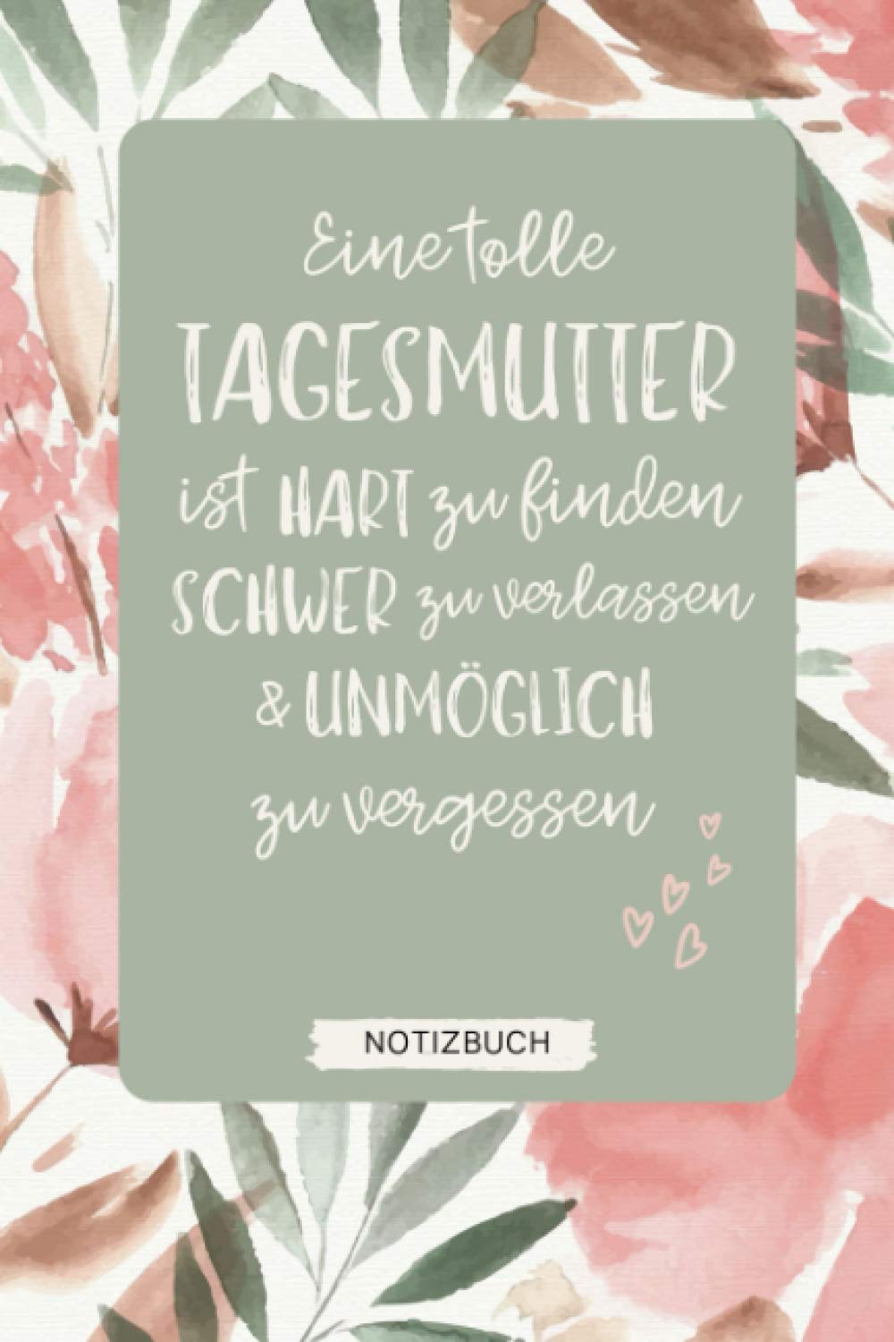 Tagesmutter A5 Wochenplaner 120 Seiten Geschenk…