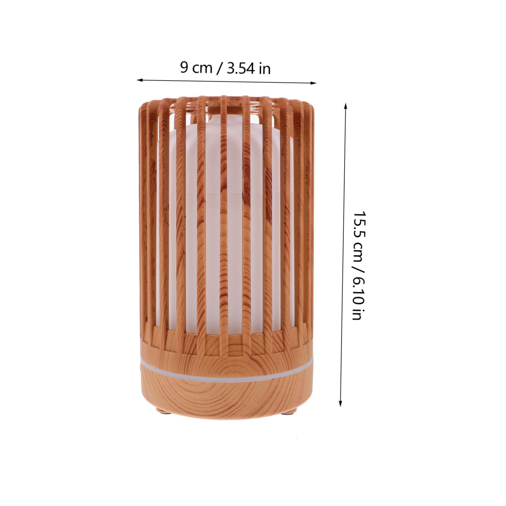 FRCOLOR Diffusore Di Aromi Per Camera Da Letto e Ufficio Umidificatore Per Oli Essenziali Per Soggiorno e Auto Design Elegante e Pratico