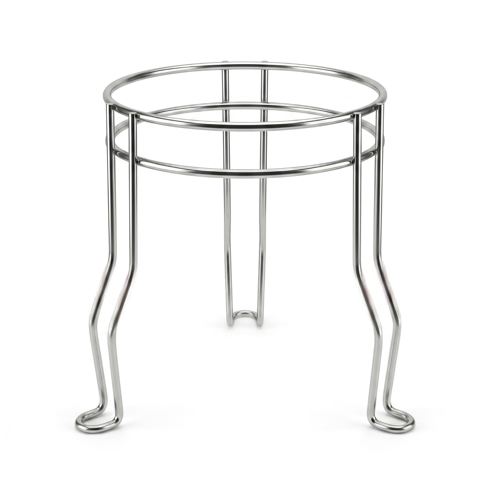 Metal Matka Stand for Water Pots & Earthen Pots | Heavy Duty Iron Pot Holder for Home, Kitchen & Office | Rust Resistant Stable Water Pot Stand for Matka, Ghada & Water Dispenser-image-33