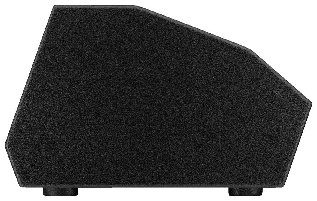 IMG STAGELINE Flat-M8 Aktive PA-Bühnenmonitorbox, 300W, schwarz