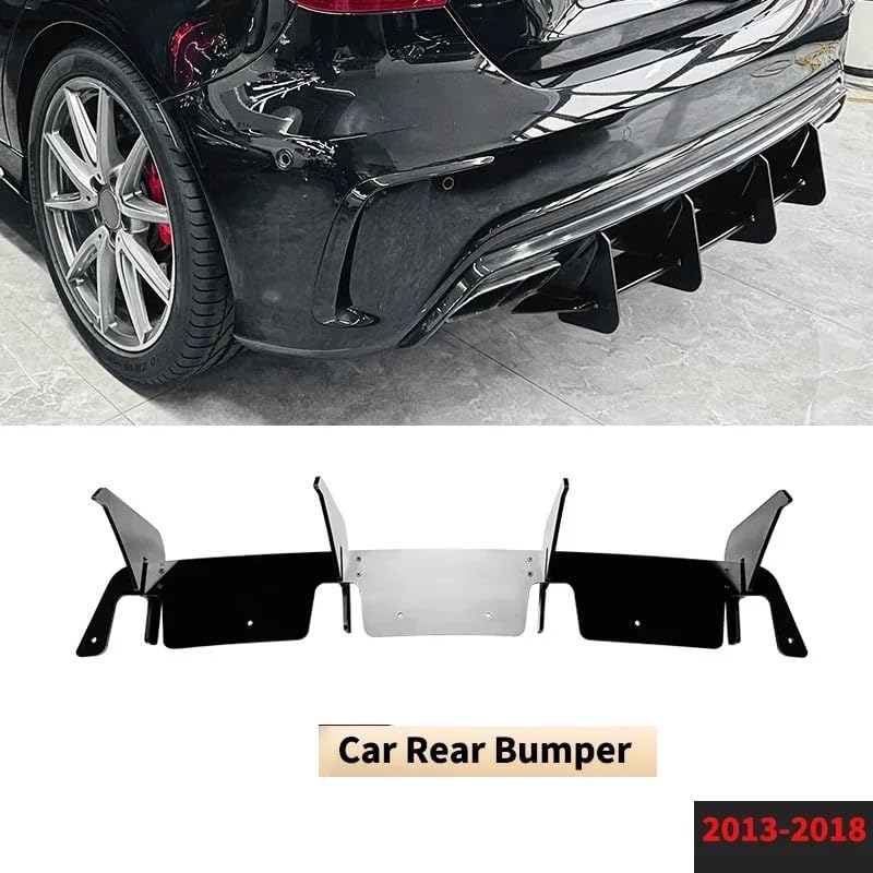 Diffuseur Pare-Chocs Arrière pour Benz Classe A W176 AMG 2013-2018