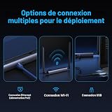 SONOFF Zigbee/Thread PoE Dongle Max, supports Ethernet, Wi-Fi and USB connections, Zigbee Gateway with EFR32MG24&ESP32D0, Zigbee stick for Home Assistant or Zigbee2MQTT - 2