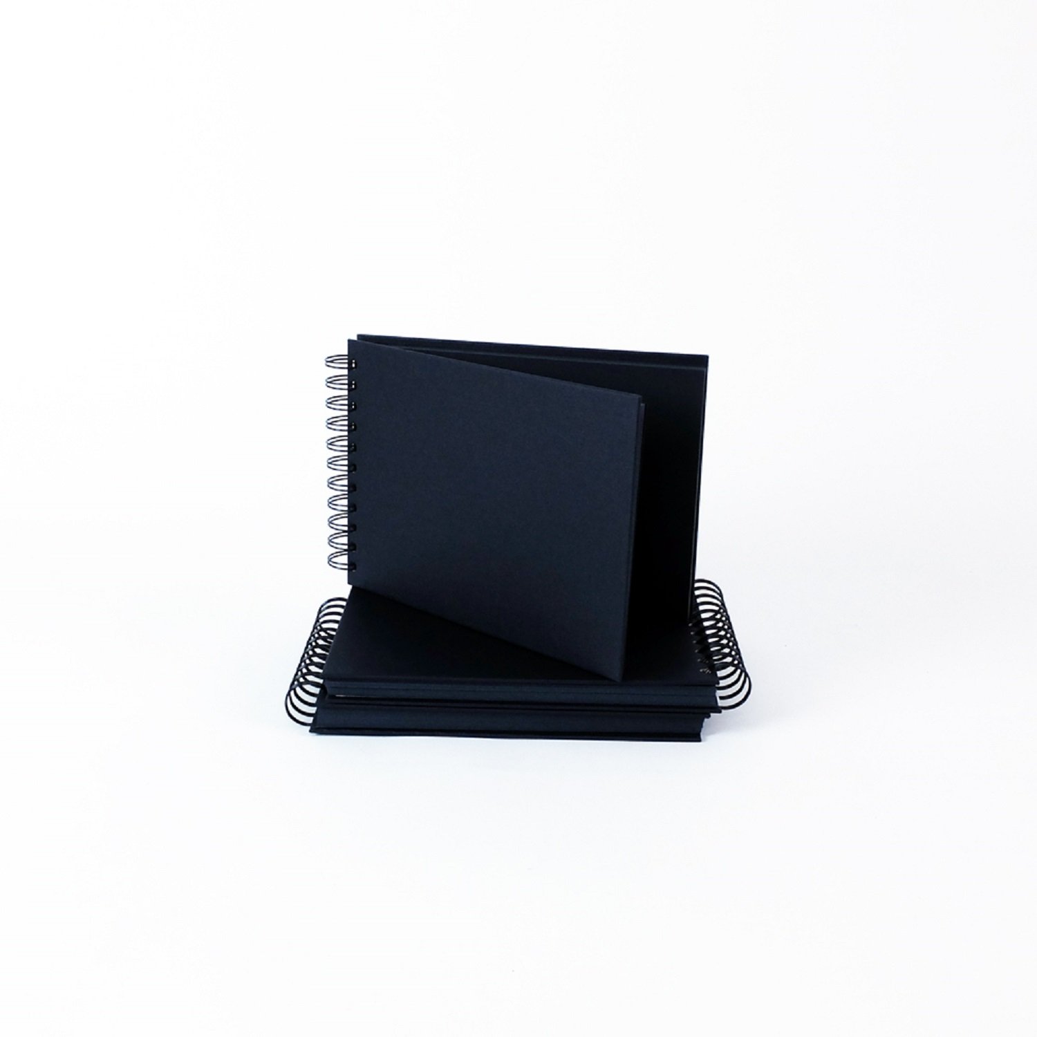 Seawhite Black New Card Ring Bound Craft Book/Photo Album A5