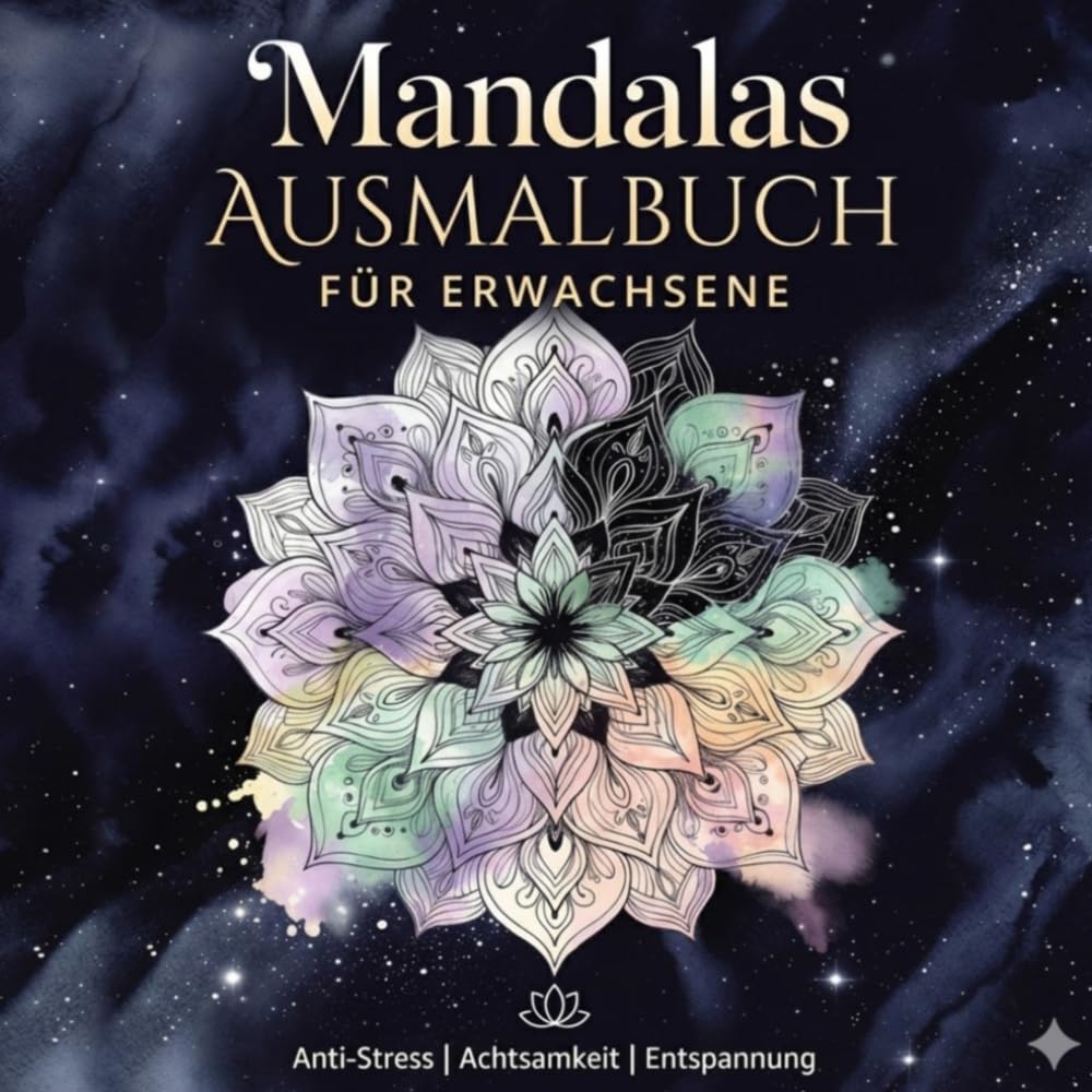 Mandalas-Ausmalbuch für Erwachsene