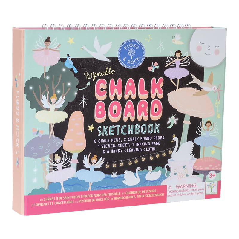 Carnet de dessin magique Floss & Rock, le cadeau d'anniversaire créatif dès 3 ans