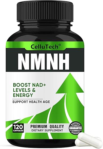 Suplemento NMN Alternativo-NMNH (mononucleótido de dihidronicinamida) 500 mg por porción, para aumentar los niveles de NAD+, antienvejecimiento,