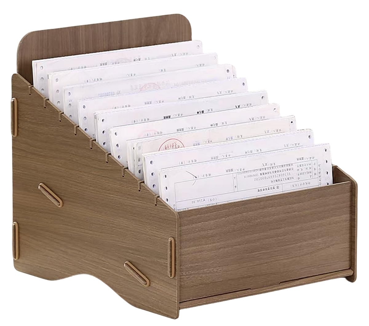 【942】リライズ 本体＆付け替え 10点まとめ売り Amazon.co.jp: レシート収納ボックス 卓上収納ラック 多セル札仕分け