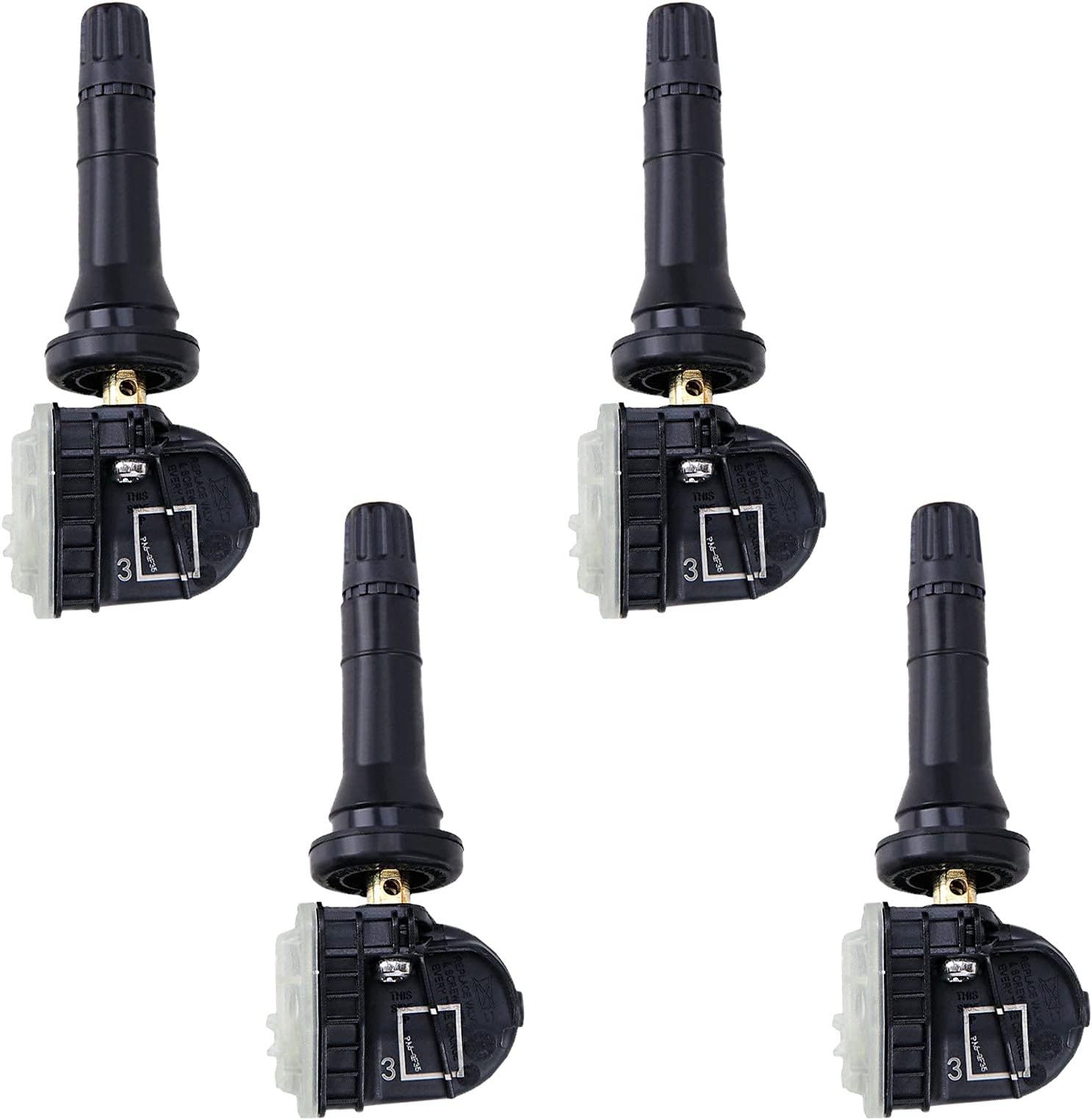 Aulligey 13598771 13598772 Tire Pressure Monitoring System 315MHz TPMS Sensor (4PCS) for Buick GMC Chevy Cadillac