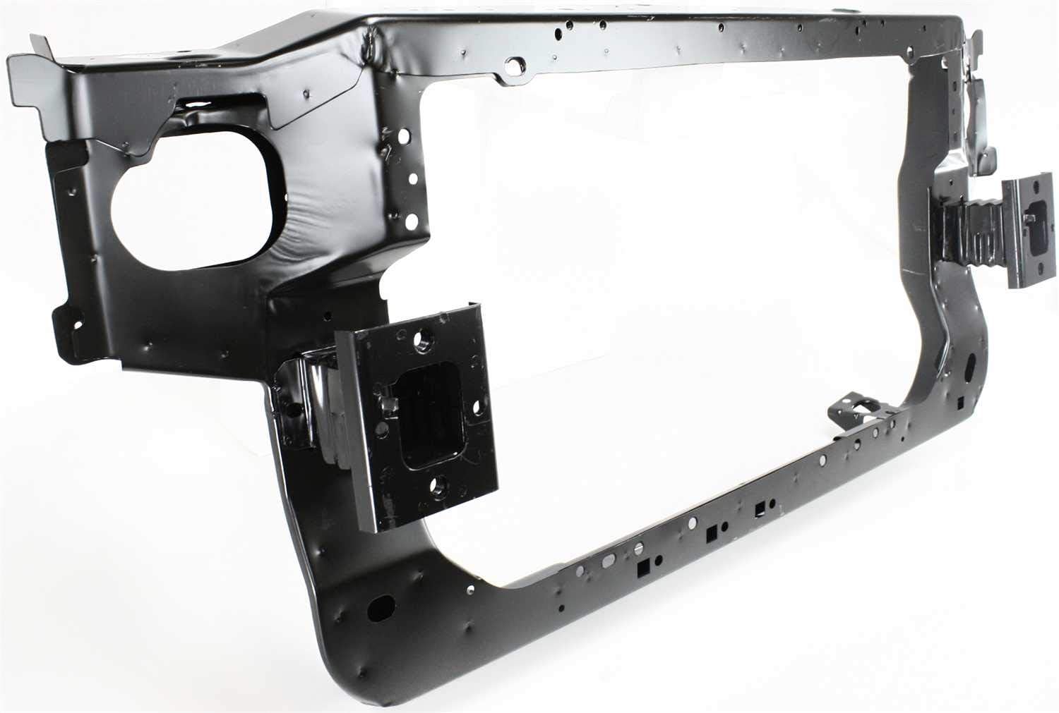 Radiator Support Compatible with FORD MUSTANG 1999-2004 Assembly Black Steel