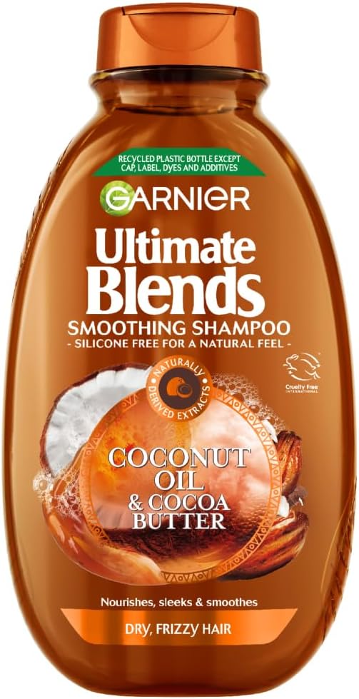 Garnier Ultimate Blends The Sleek Restorer (Coconut Oil & Cocoa Butter) Shampoo 400ml