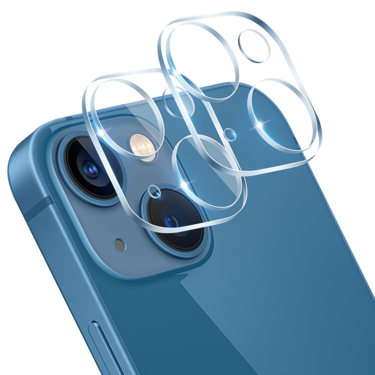 Amazon.co.jp: 【2枚セット】 対応 iPhone 13 / iPhone 13 Mini カメラ 