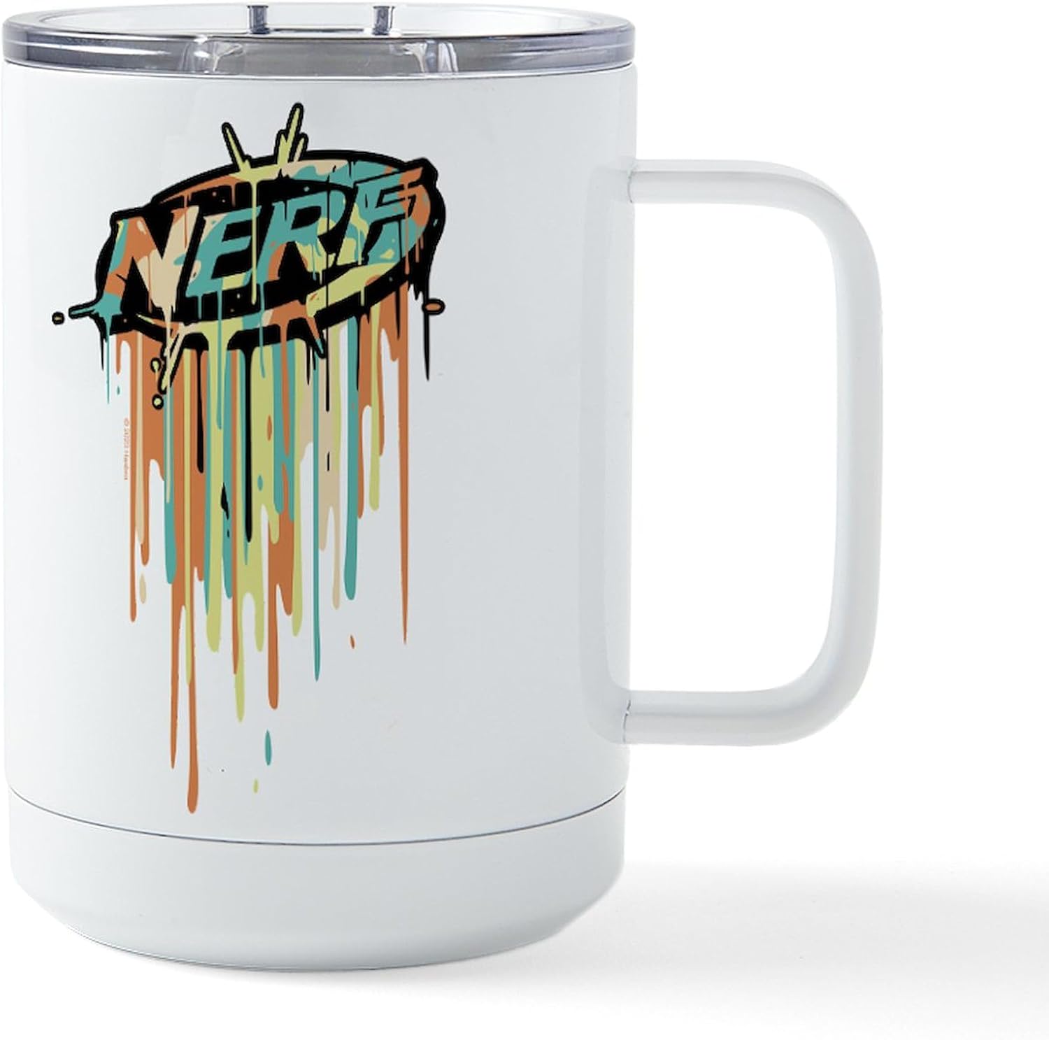 CafePress Nerf Classic Melted Logo 15 oz Stainless Steel Insulated Travel Mug