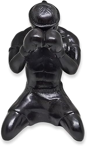 Miniatura 4 de BestySuperStore Muay Thai de 5 pulgadas de alto Wai Khru o mostrando respeto al boxeador maestro movimiento básico Muaythai Boxeo artes marciales 3D