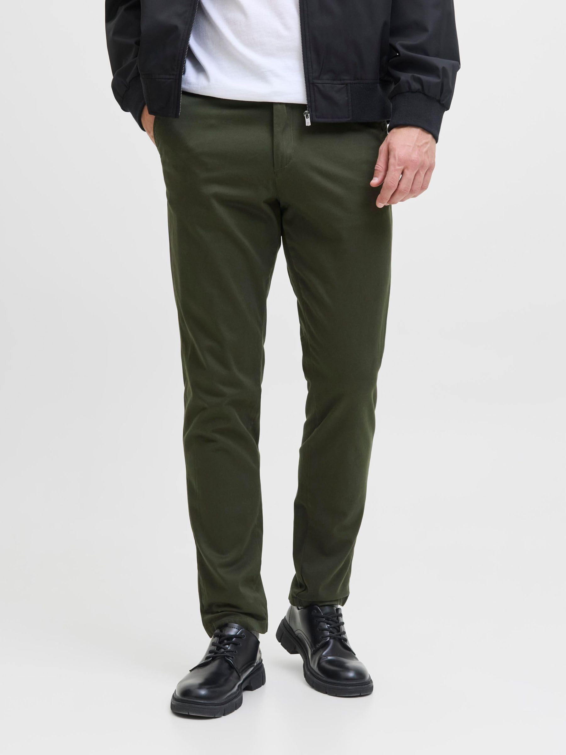 Jack & Jones Male Chino Hose Slim Fit Chino Hose – Bild 2