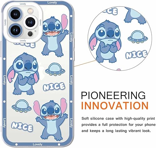 Miniatura 3 de Paquete de 2 bonitas fundas de dibujos animados para iPhone 11 Pro MAX de 6.5 pulgadas, funda protectora de TPU suave transparente a prueba de