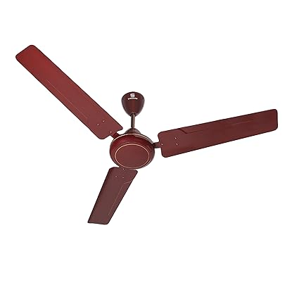 Standard Zinger 1200mm Ceiling Fan (BROWN), High Speed 400 RPM, 15% Wider Air Delivery