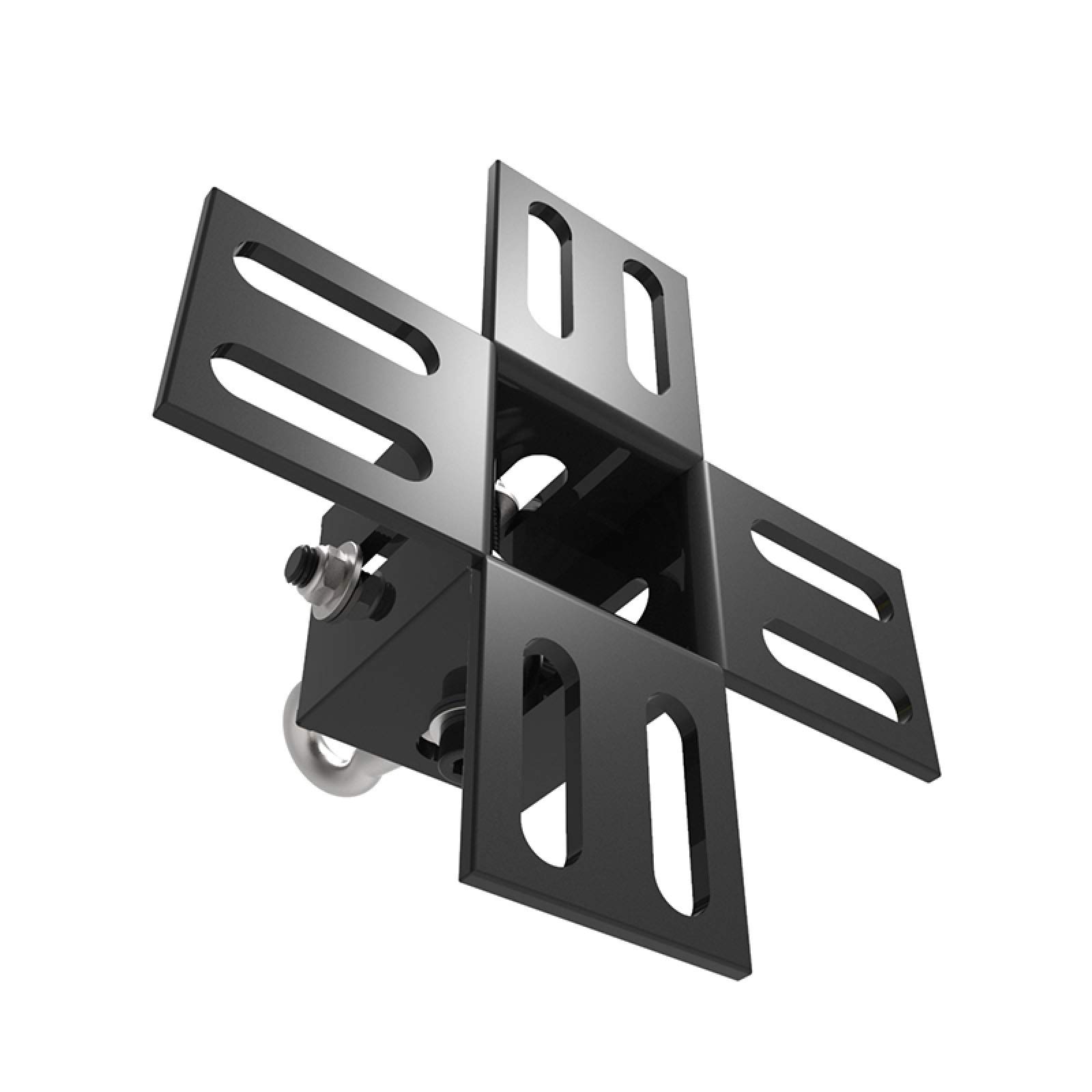 ZHANGQINGXIU Supporto per Sacco da Boxe,Sacco da Boxe Sacco da Boxe Ferro da Soffitto Gancio da Soffitto Heavy Duty MMA Training Gancio da Soffitto (Color : Black, Size : 22x7.5cm)