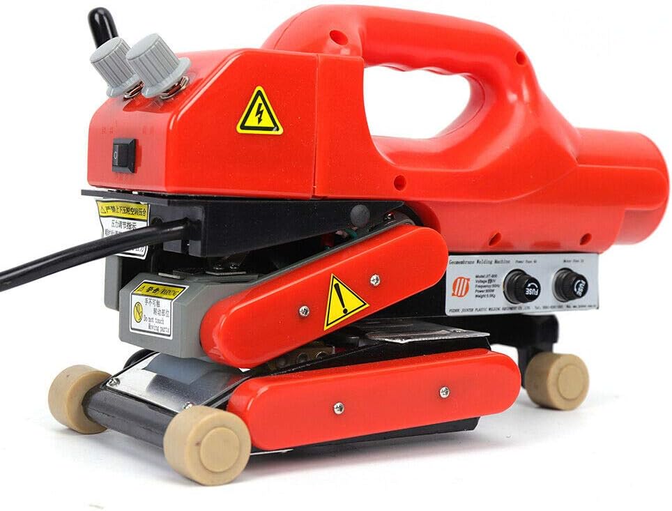 XYOUNG HDPE Geomembrane Liner Hot Wedge Plastic Layer Overlap Sealing Welding Machine 110V 10CM for HDPE PVC EVA