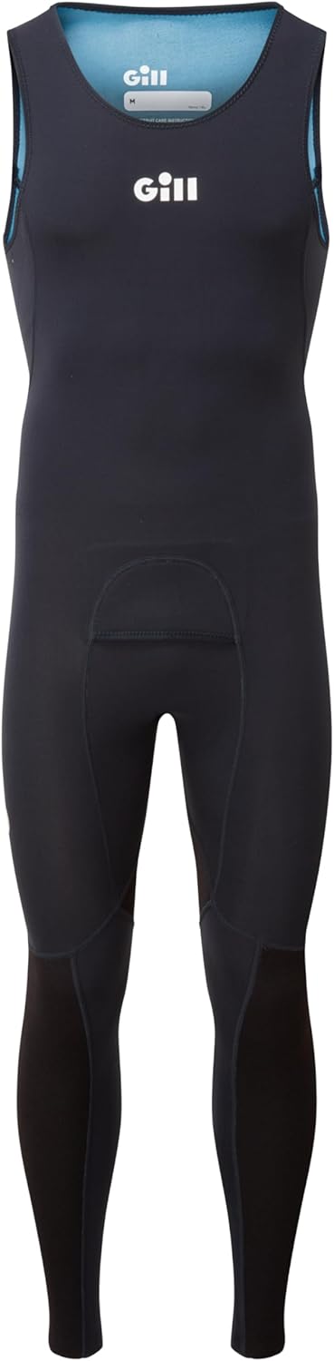 Gill Mens ZenLite 2.0 Long John Wetsuit - Lightweight Super Stretch Neoprene with 50+ UV Sun Protection