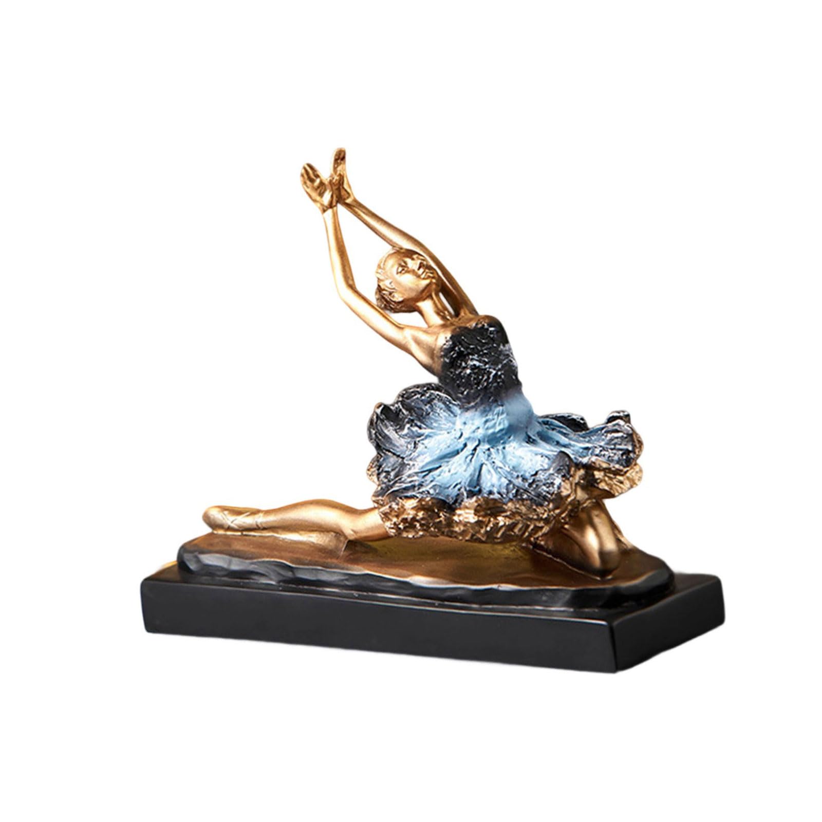 Moderna Ballerina Scultura Artigianale Resina Arte Per Soggiorno Camera Da Letto Decorazione Artistica Balletto Scultura Per Soggiorno