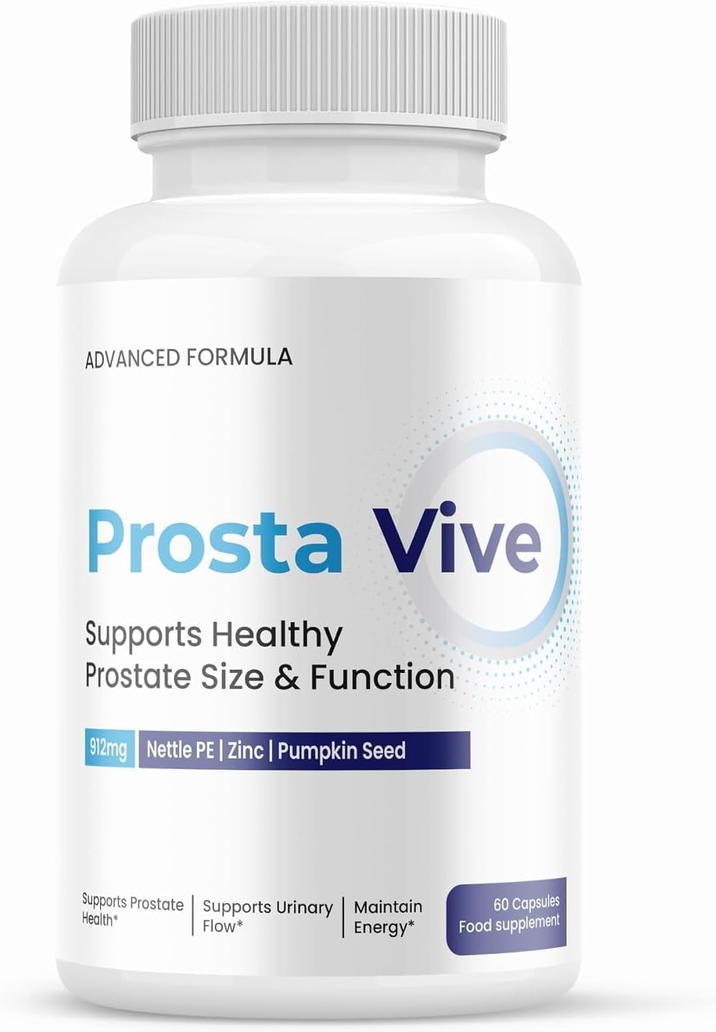 – Prostavive for Men,Advanced Prostate Support Formula, 912MG, Prostavive UK - 60 Capsules