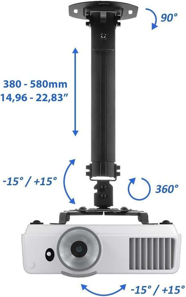 Diagram showing height, tilt, and swivel adjustments