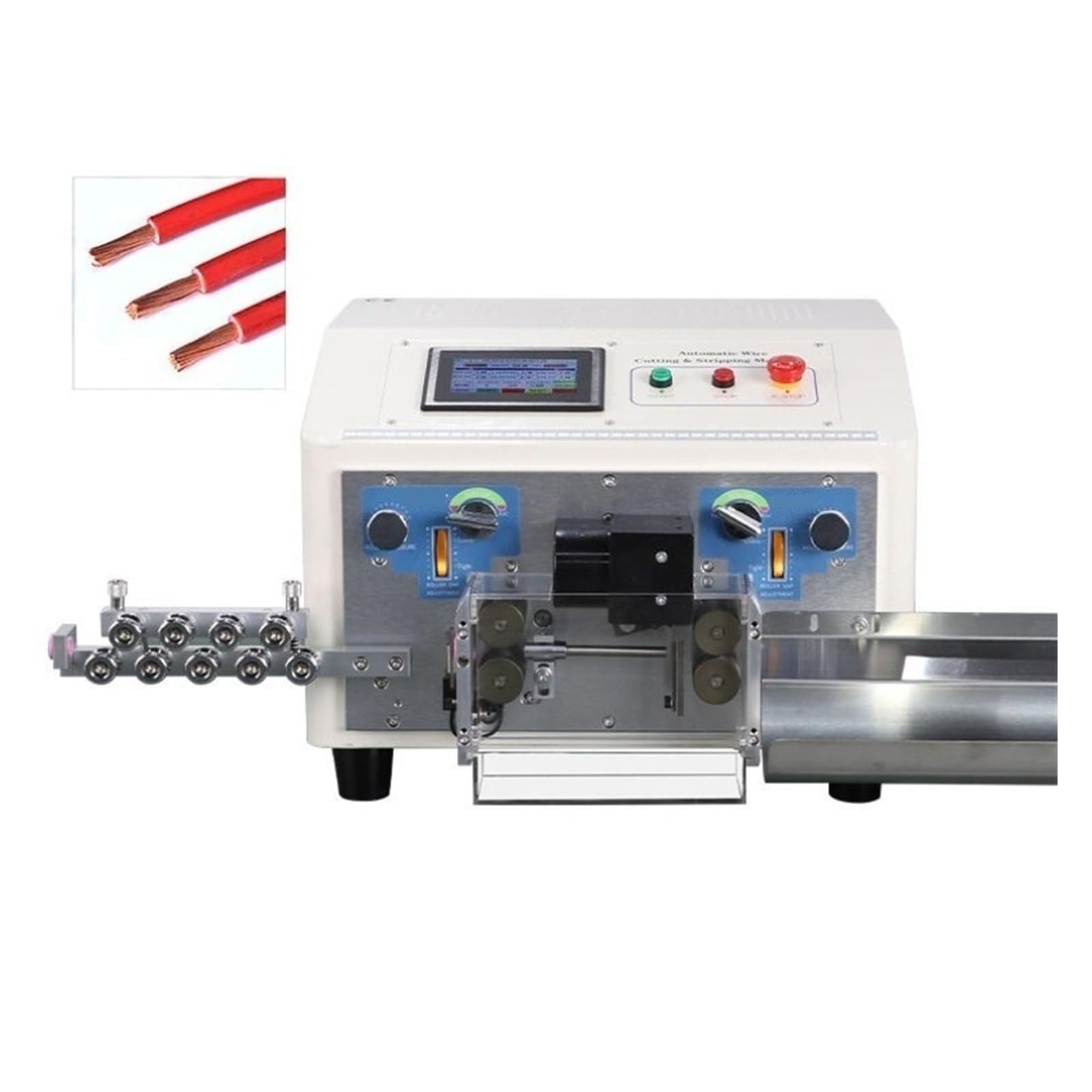 Wire Stripper Machine, Electronic Core Thin Cable Cutting Stripping Machine Fully Automatic CNC Wire Stripping Machine(DY-1205)