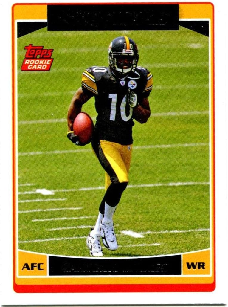 Santonio Holmes Topps Rookie Card - Unsigned Football Cards